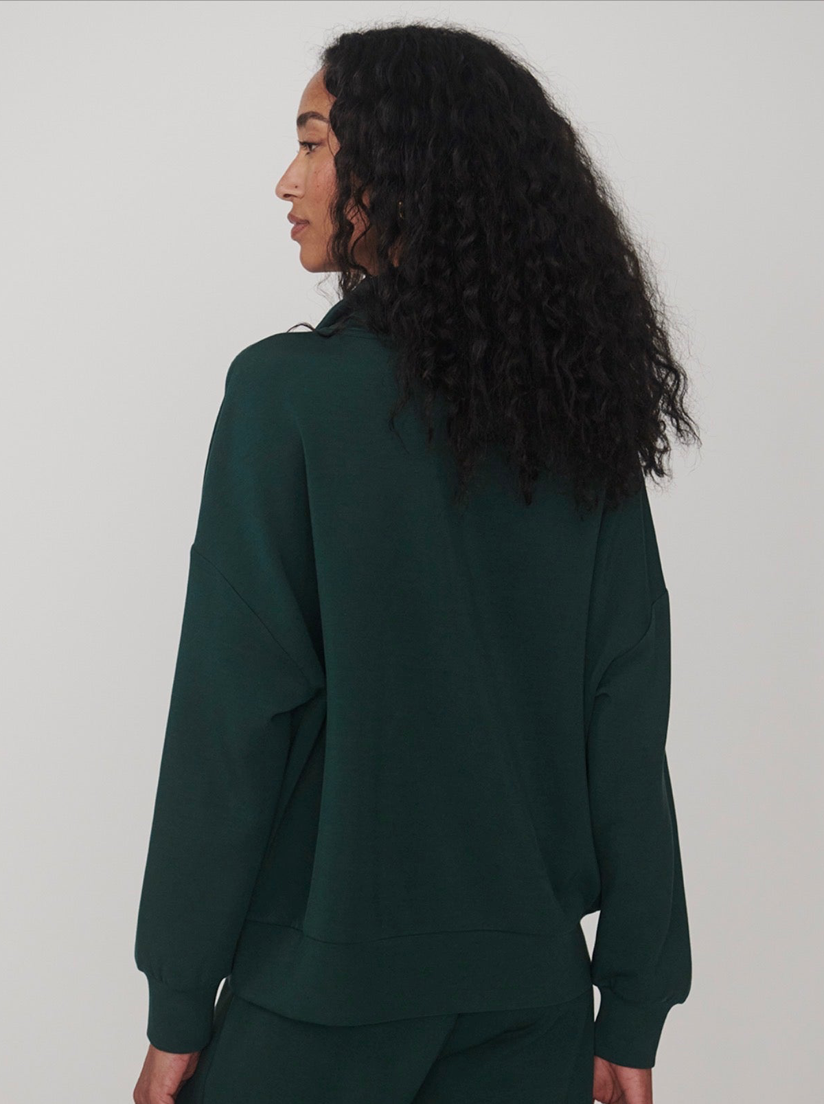 Hawley Half Zip- Ponderosa Pine