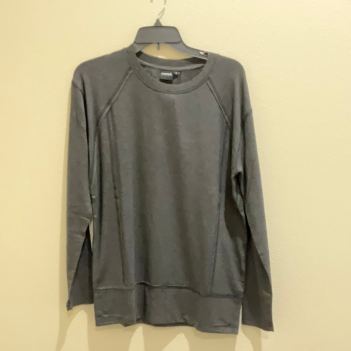 Charcoal Long Sleeve Top