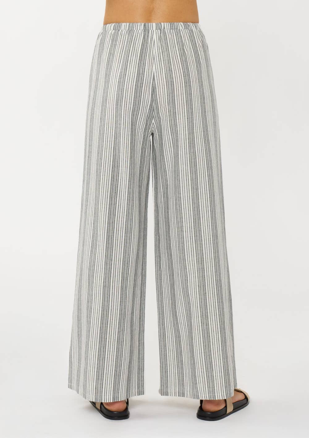 Drawstring Wide-Leg Pants