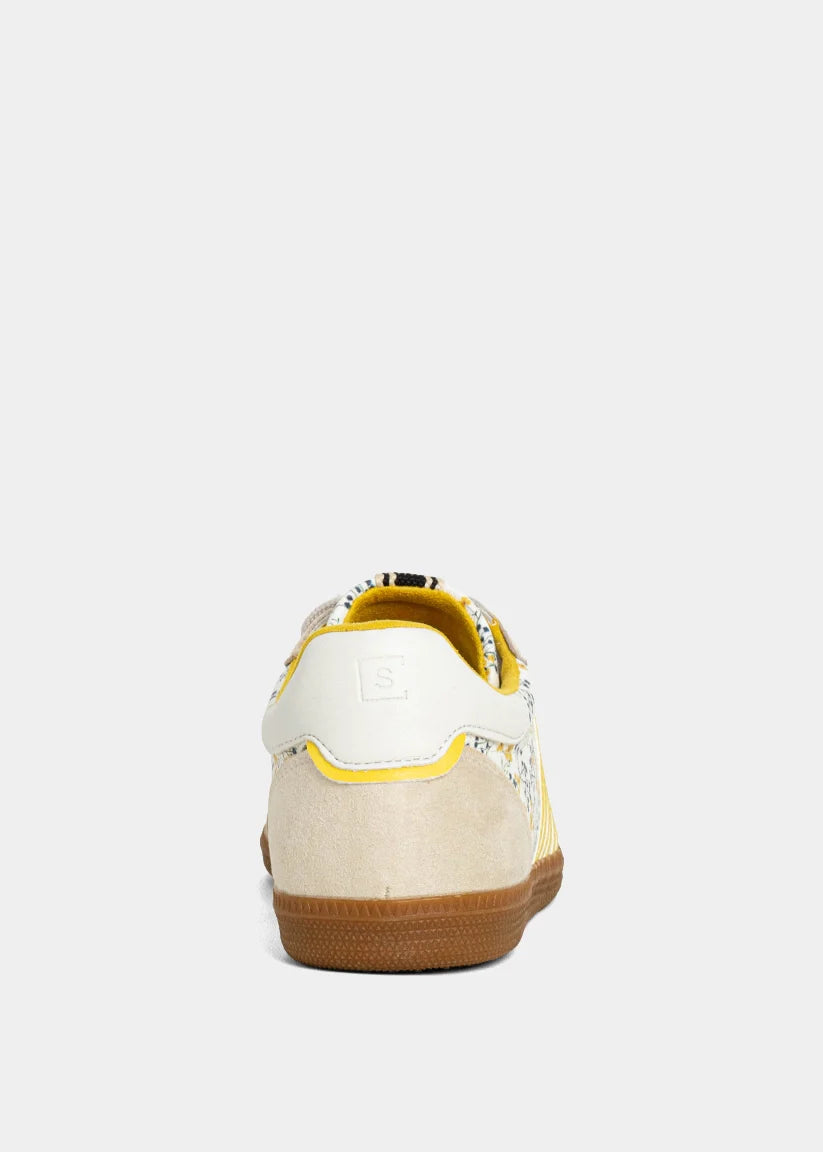 Shushop Yellow Print Stevie Shoe