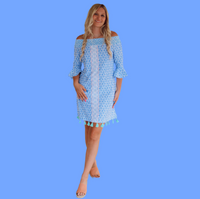 Cabana Life Off Shoulder Smocked Dress