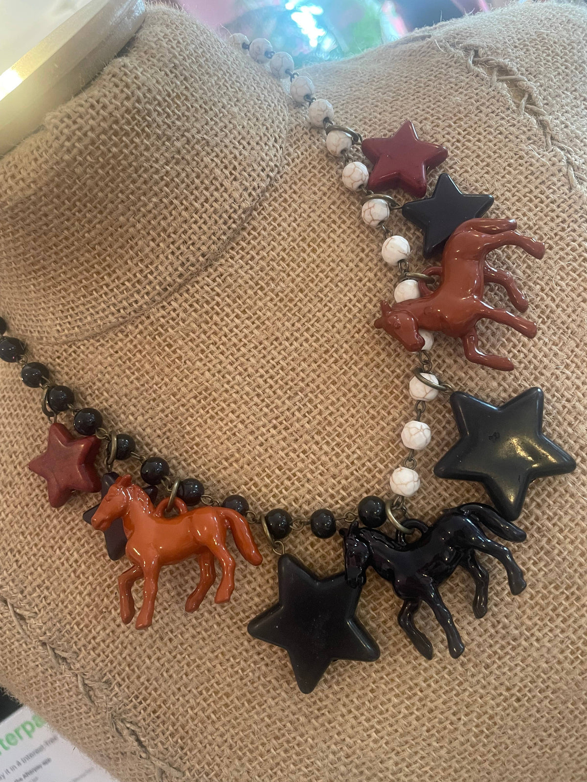 Arizona Horse Necklace-Western:Dopamine 