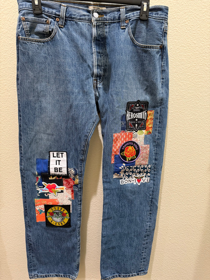 501 Vintage Jeans Rock-36