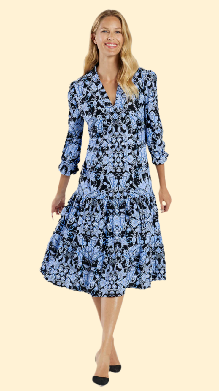 Jude Connally Paisley Amore Dress