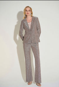 Joseph Ribkoff Signature | Novelty Knit Flared Pull-On Pants
