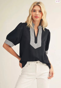 Black Tie Affair Top