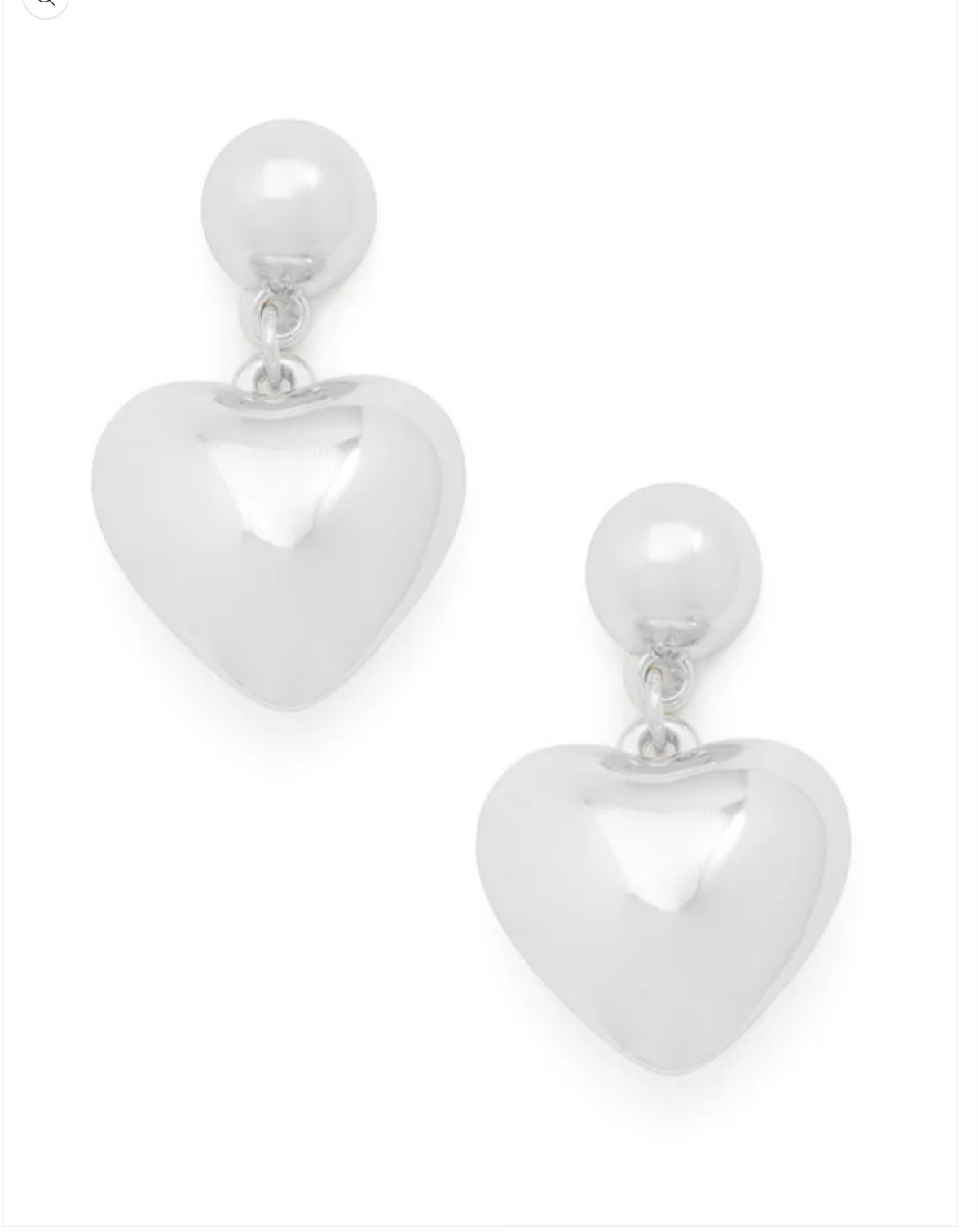 Freya Heart Earrings