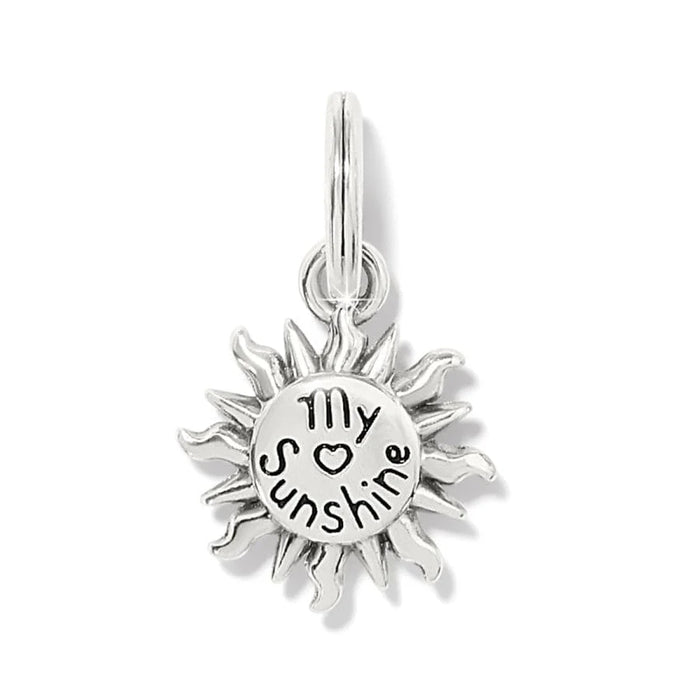 Silver Sun Charm