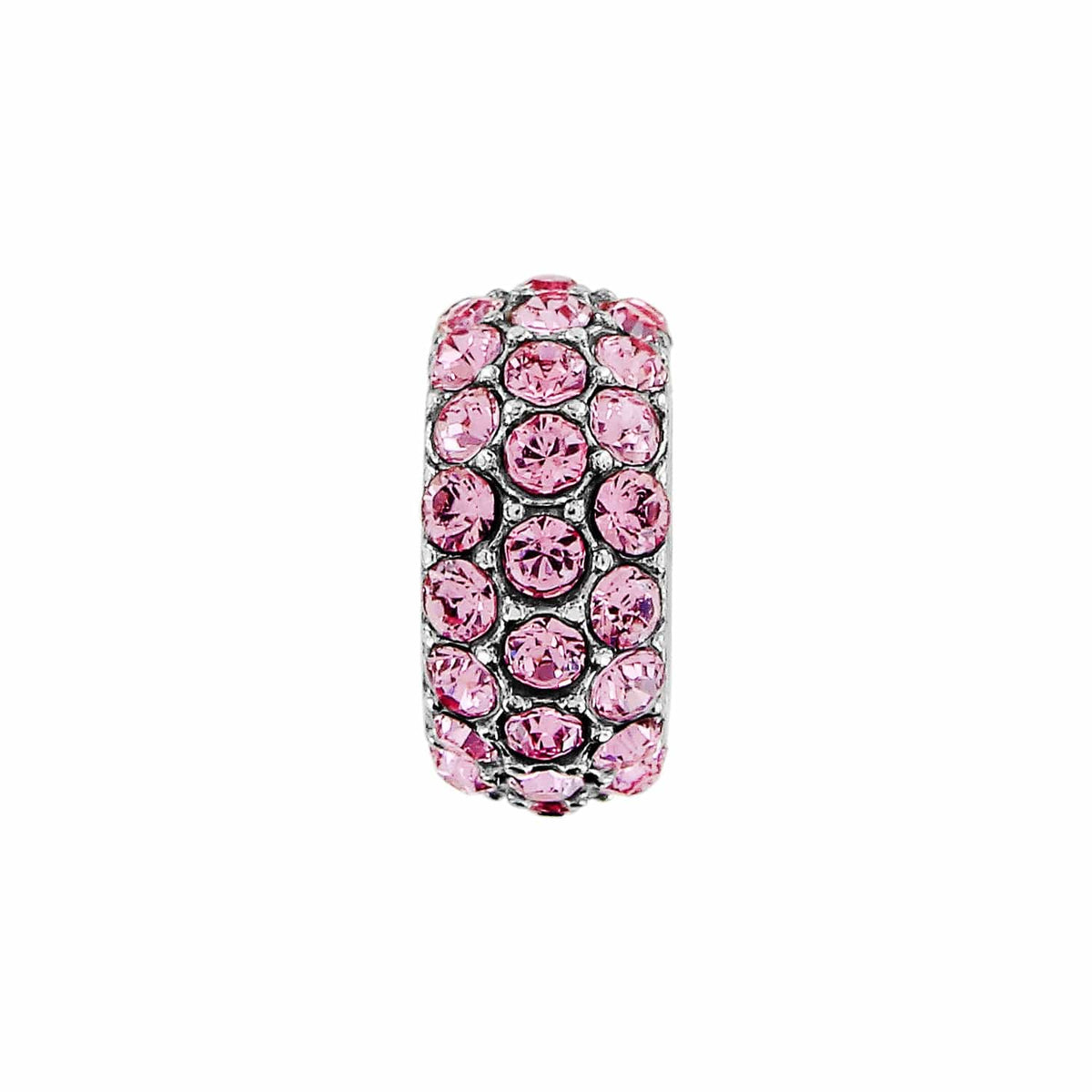 Pink Glitter Spacer