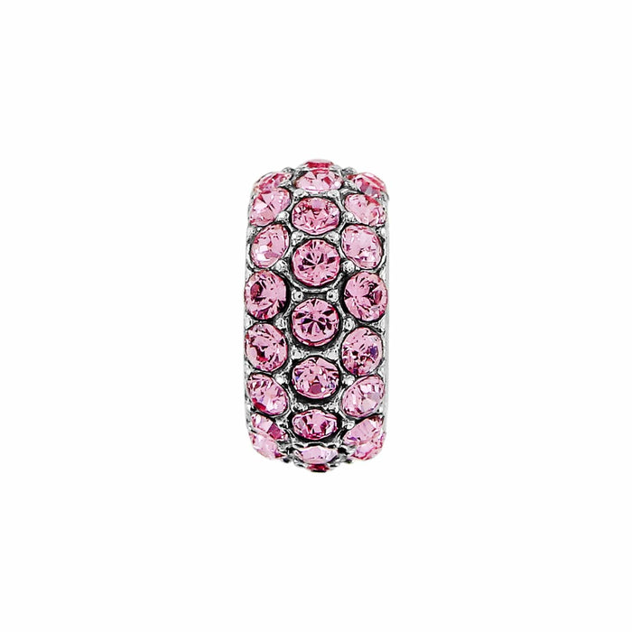 Pink Glitter Spacer