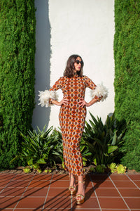 Catroux Dress in Le Corbusier