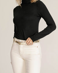 Eva | Metallic Skinny Fun Full Grain Leather Belt Women