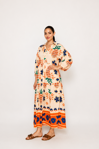 Dionysian Charm Maxi Dress.