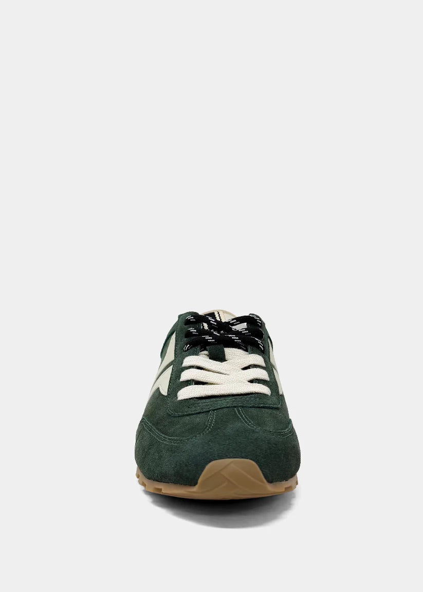 Shushop - Sarah Forest Green Suede