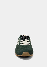 Shushop - Sarah Forest Green Suede