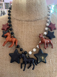 Arizona Horse Necklace-Western:Dopamine 