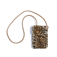 Faux Fur Cross Body Bag