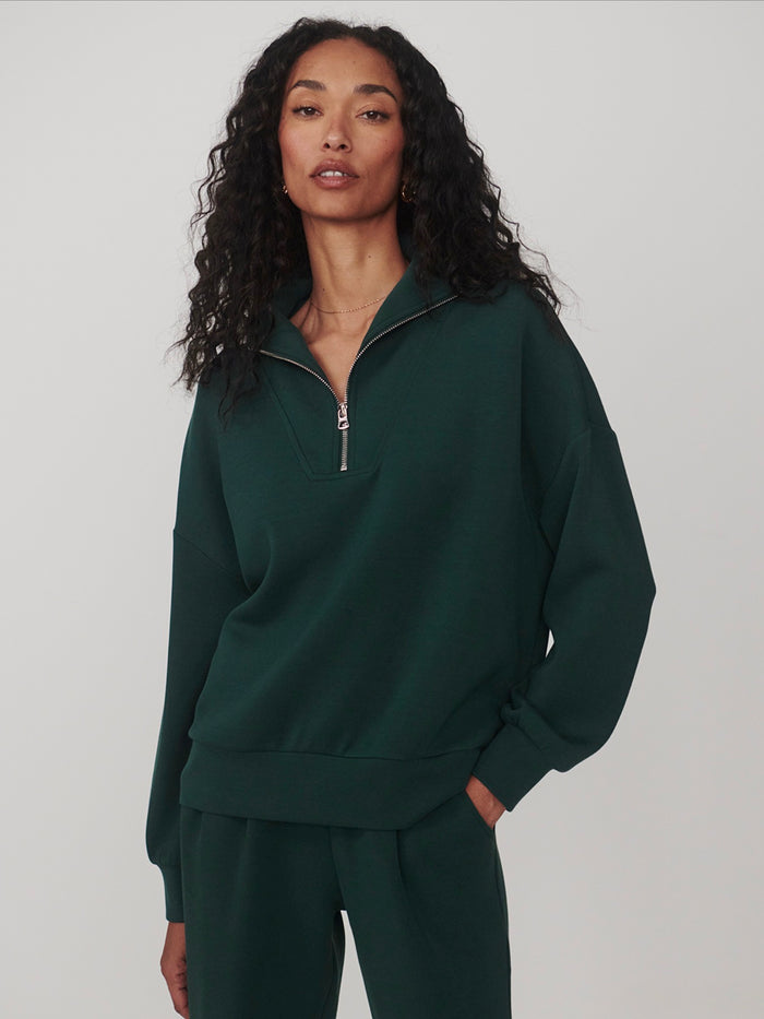 Hawley Half Zip- Ponderosa Pine
