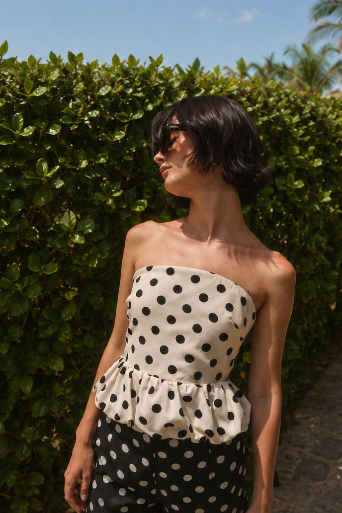 Lylah Strapless Top