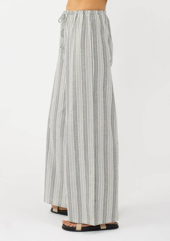 Drawstring Wide-Leg Pants