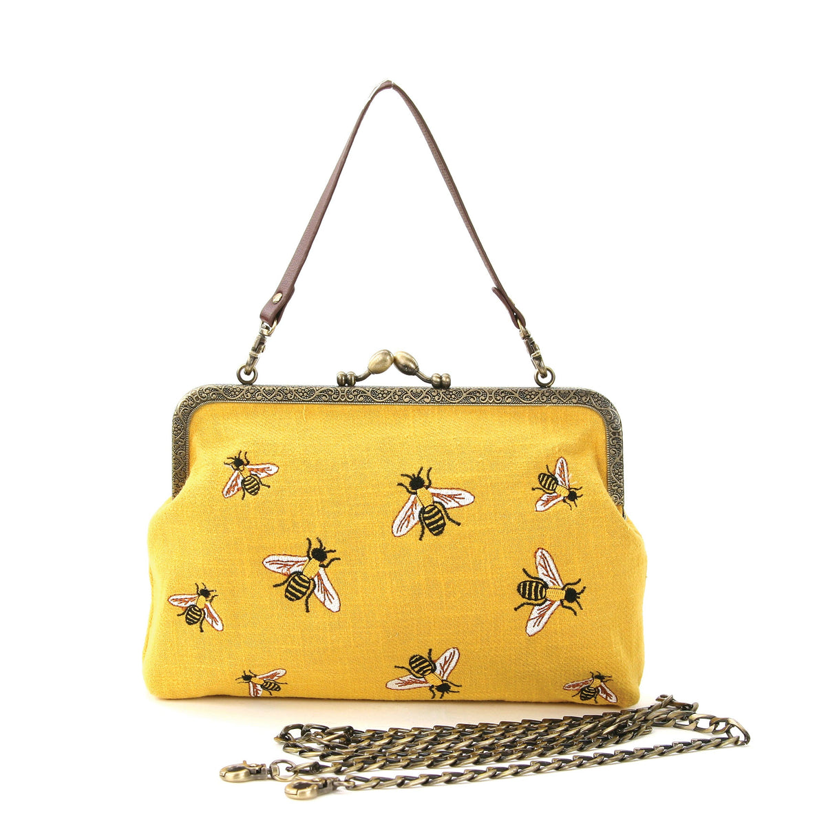 Bees Kisslock Bag