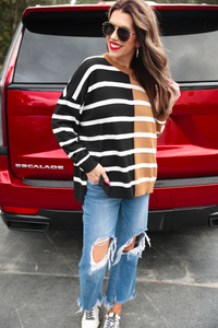 Parker Striped Sweater