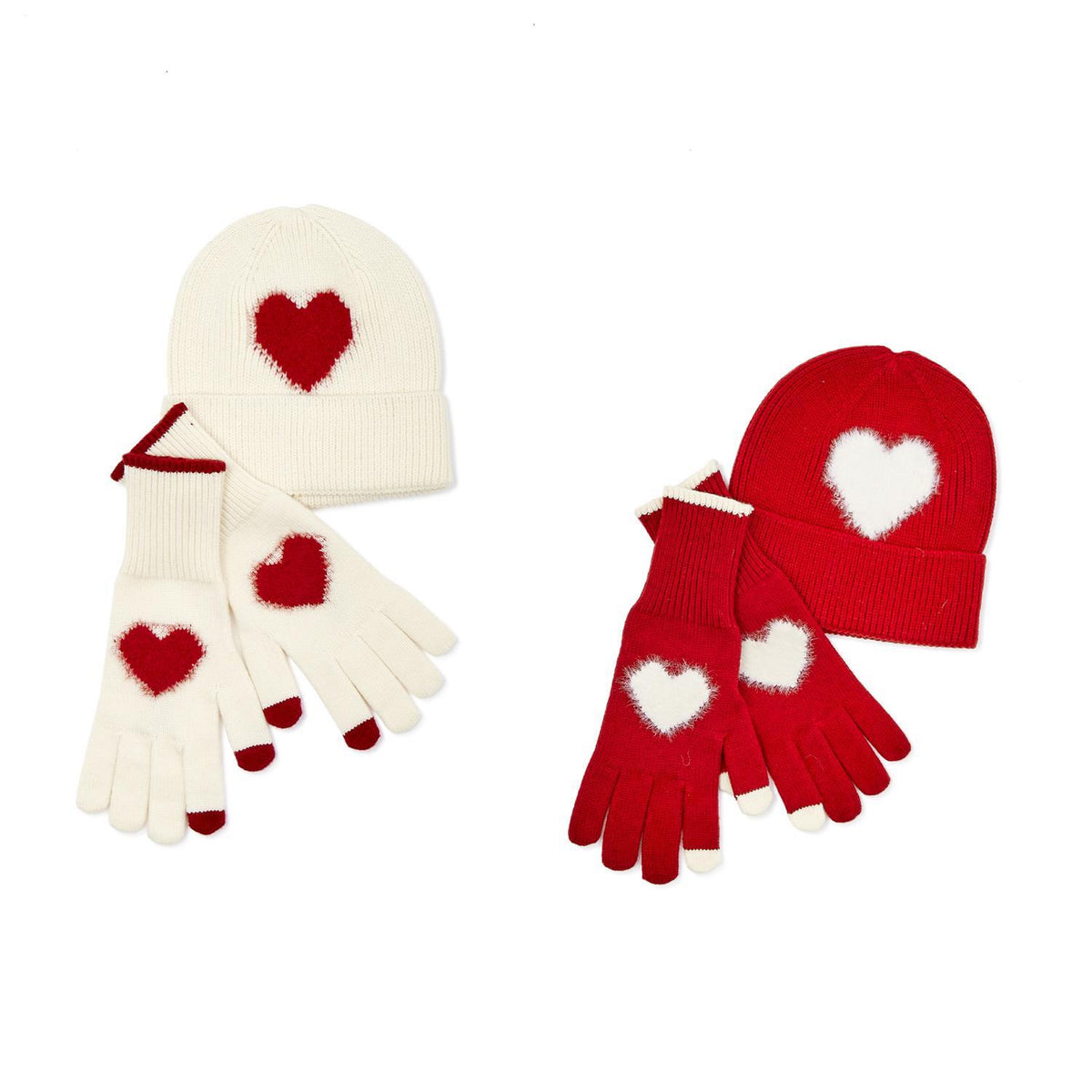 Hat and glove set