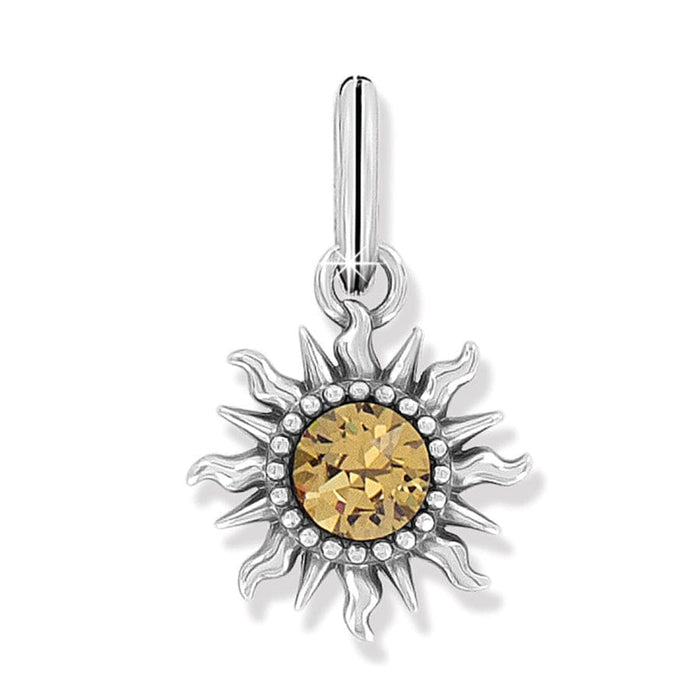 Silver Sun Charm
