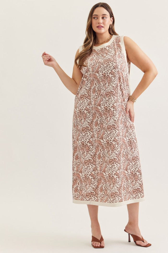 Savannah Dreams Midi Dress - Plus
