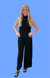 Bella Dahl Black Wide Leg Pant