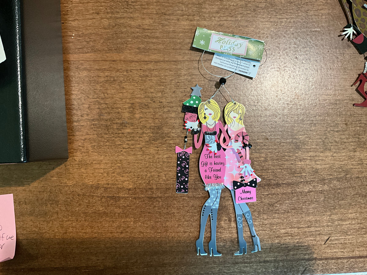 Girl Holidays Ornament