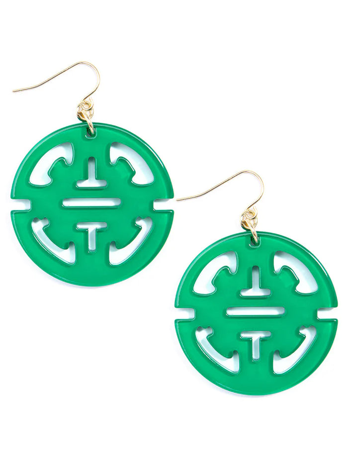 D. Green Zenzii Earrings