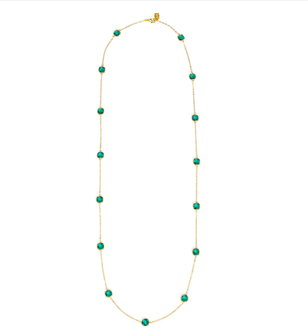 Multicolor Crystal Necklace