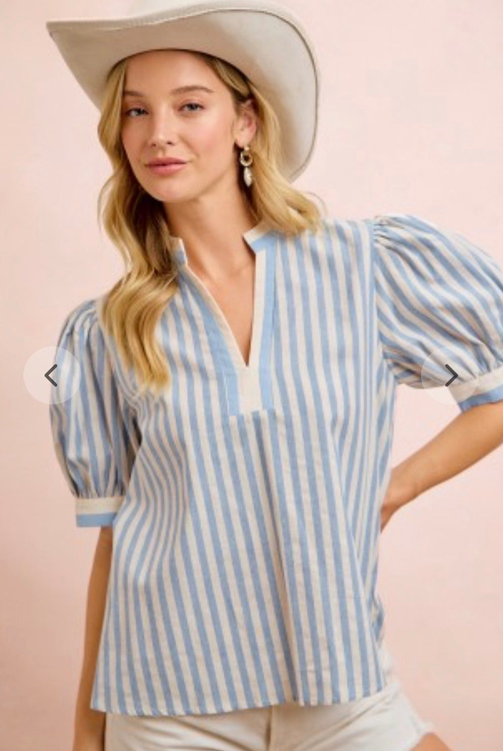 Coastal Cowgirl Stripe Top