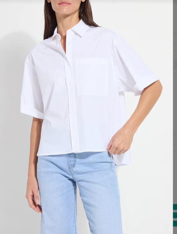 Lysse Corina Oversized Cropped Shirt