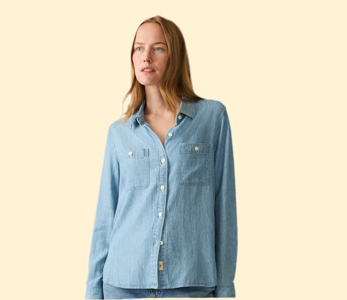 Faherty Chambray Shirt