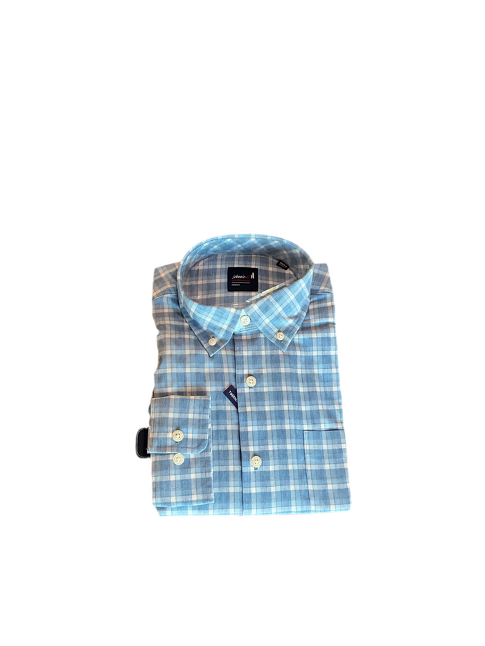 Roosevelt Navy Button up Shirt