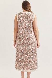 Savannah Dreams Midi Dress - Plus