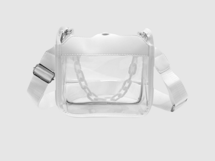 White Clear Bag