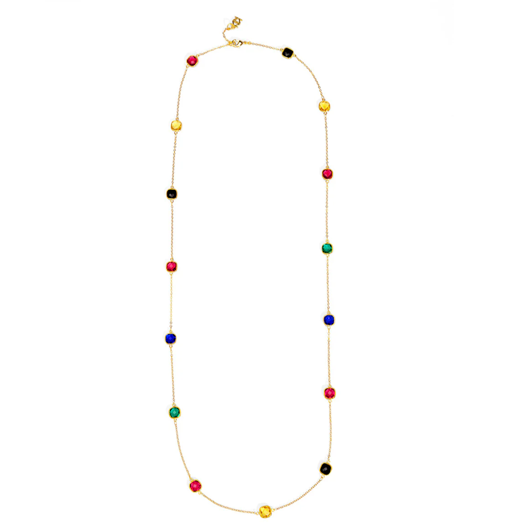 Multicolor Crystal Necklace