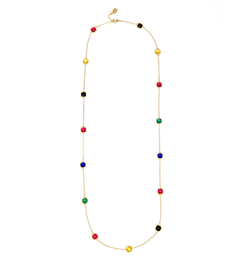 Multicolor Crystal Necklace