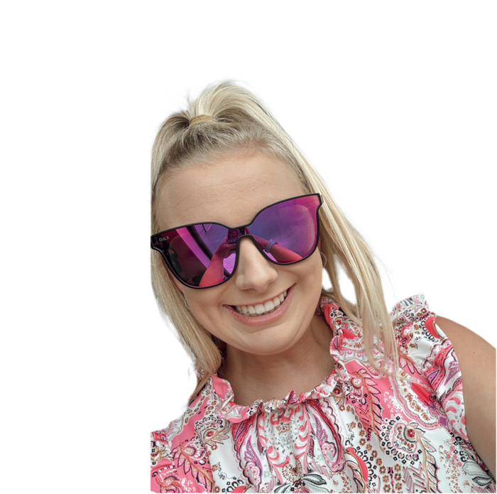 Capri Hot Pink Sunglasses