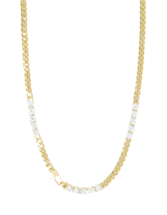 Melinda Maria Baby Julian's Obsessed with Diamonds Necklace