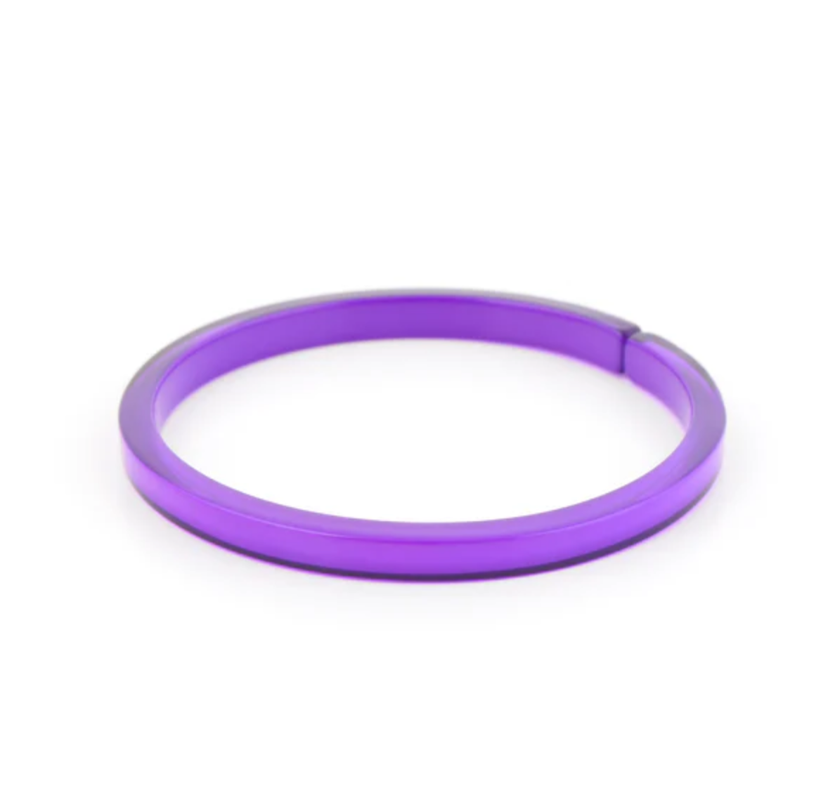 Lauren Resin Bracelet - Purple