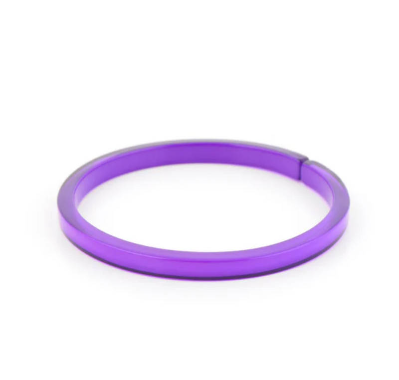 Lauren Resin Bracelet - Purple