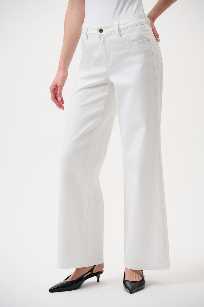 Joseph Ribkoff Goldie | Classic Wide-Leg Stretch Jeans
