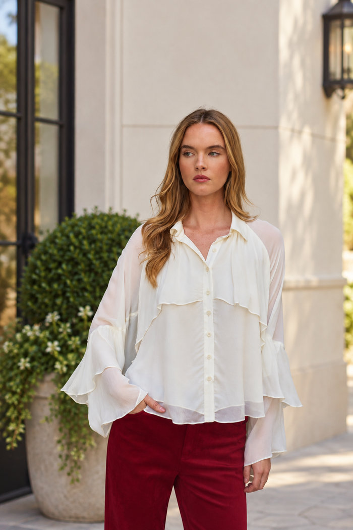 Wilfred Ruffle Top