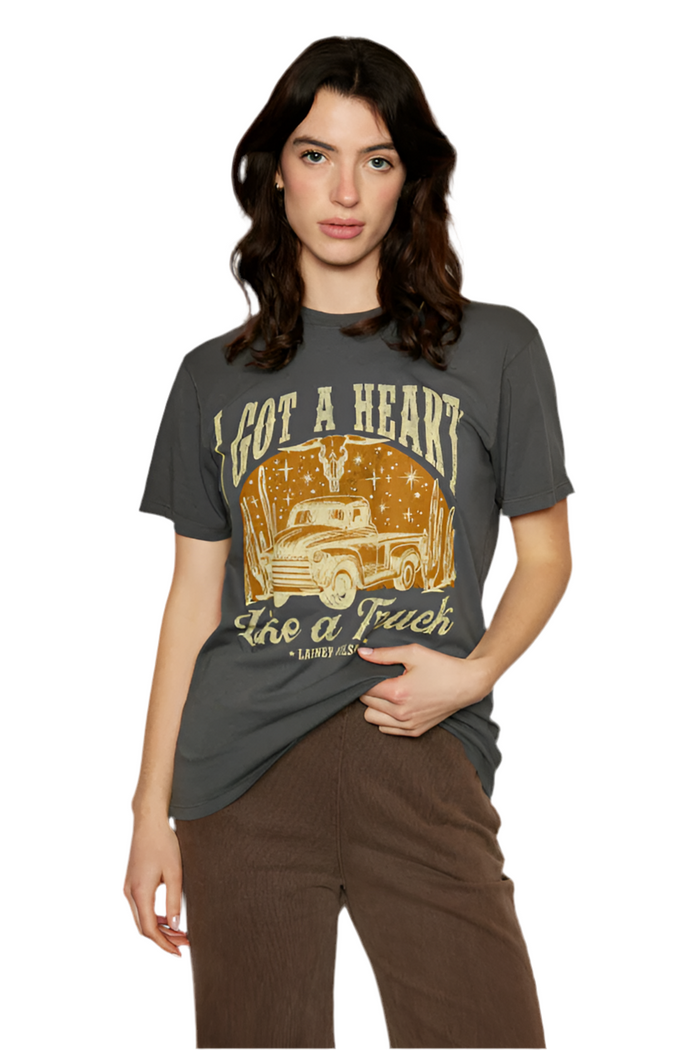 Lainey Wilson Heart Like A Truck Tee