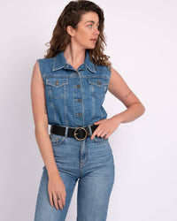 Pip 2.0 | Vintage Full-Grain Leather Belt for Women