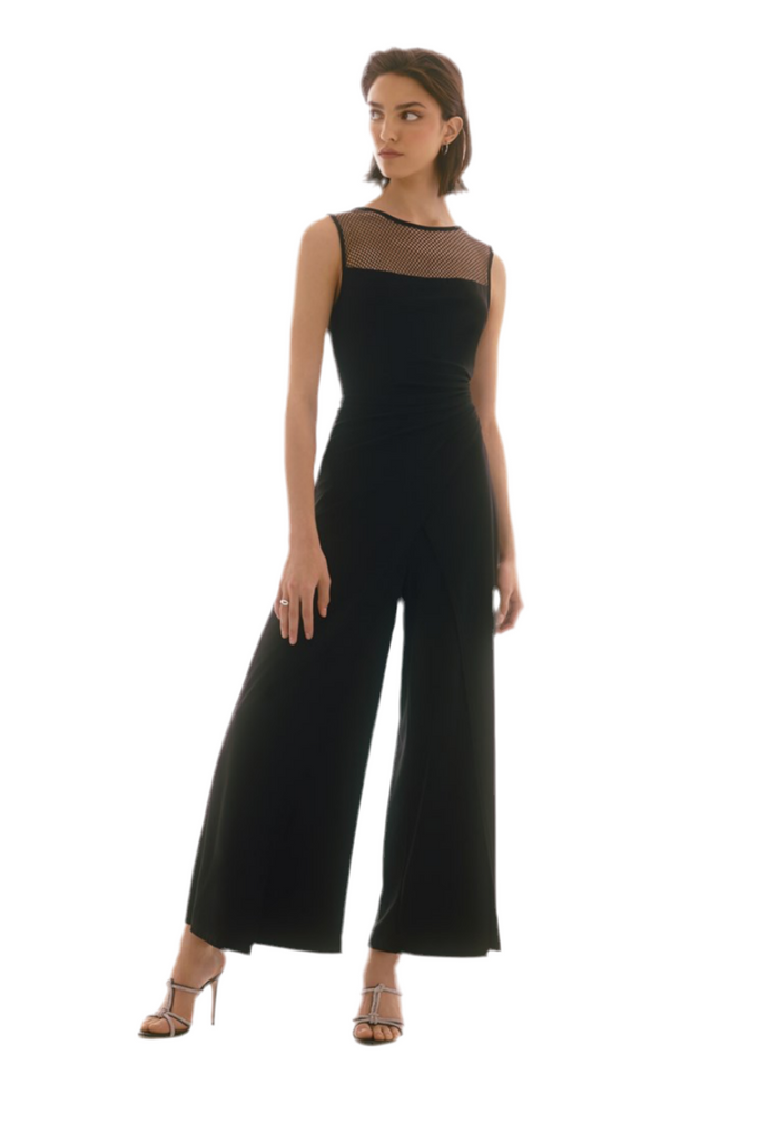 Joseph Ribkoff Silky Knit Sleeveless Culotte Jumpsuit